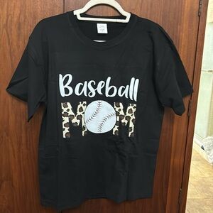 NWT Baseball mom t shirt